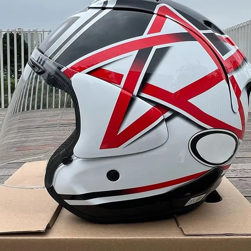 VZ-RAM Nakano Unisex Open Face Motorcycle Helmet for Off-Road and Downhill Racing