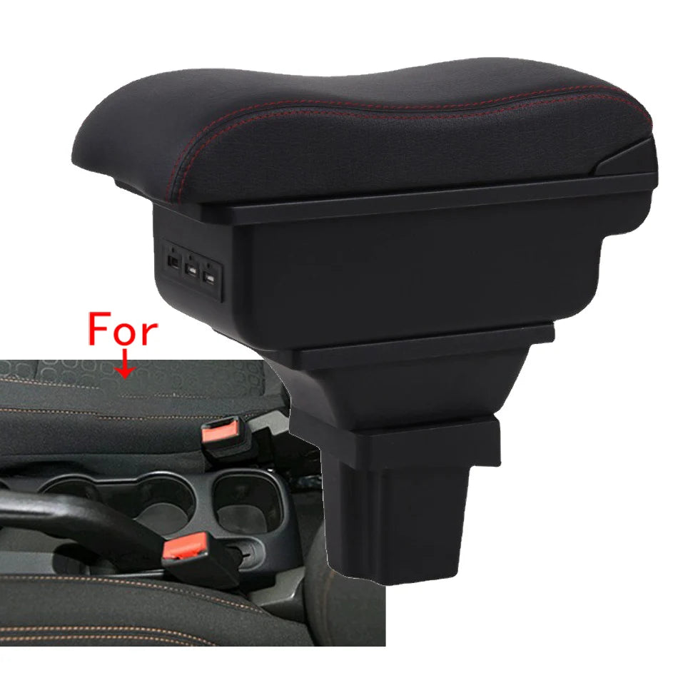 Center Console Armrest Box With Leather Trim For Chevrolet Trax 2013-2017