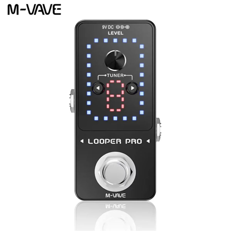 M-VAVE Looper Pro &ndash; 40min 9-Track Studio Engine Overdub