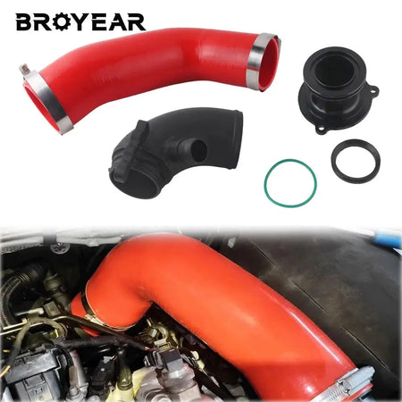 Silicone Turbo Intake Hose Kit (Muffler Delete) For VW Golf MK7 R Audi A3 S3 TT EA888 3gen 2015+ by InterCyprus Trading Ltd