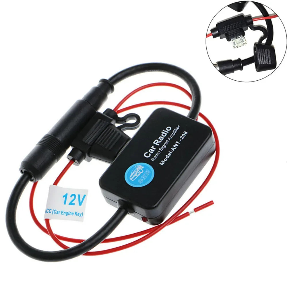 FM Station Signal Amplifier - Anti Interference Booster