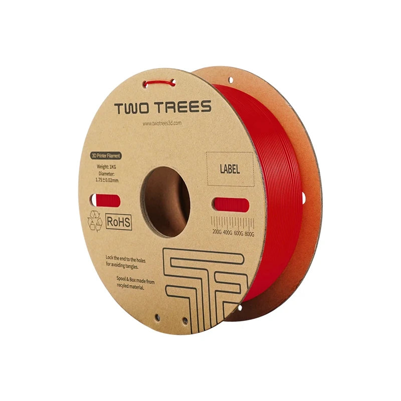 3D Printer PLA Filament Multicolor 1.75mm &ndash; Fast Printing Red