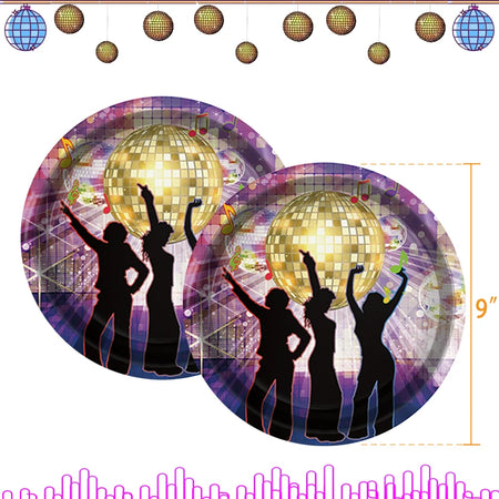 Neon Disco Party Decorations Set - TAKARA TOMY