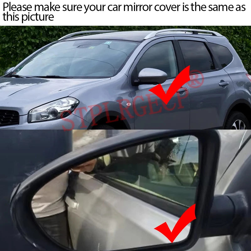 Θερμαινόμενο Γυαλί Καθρέπτη Πλευρικού Για Nissan Qashqai J10 2007-2014