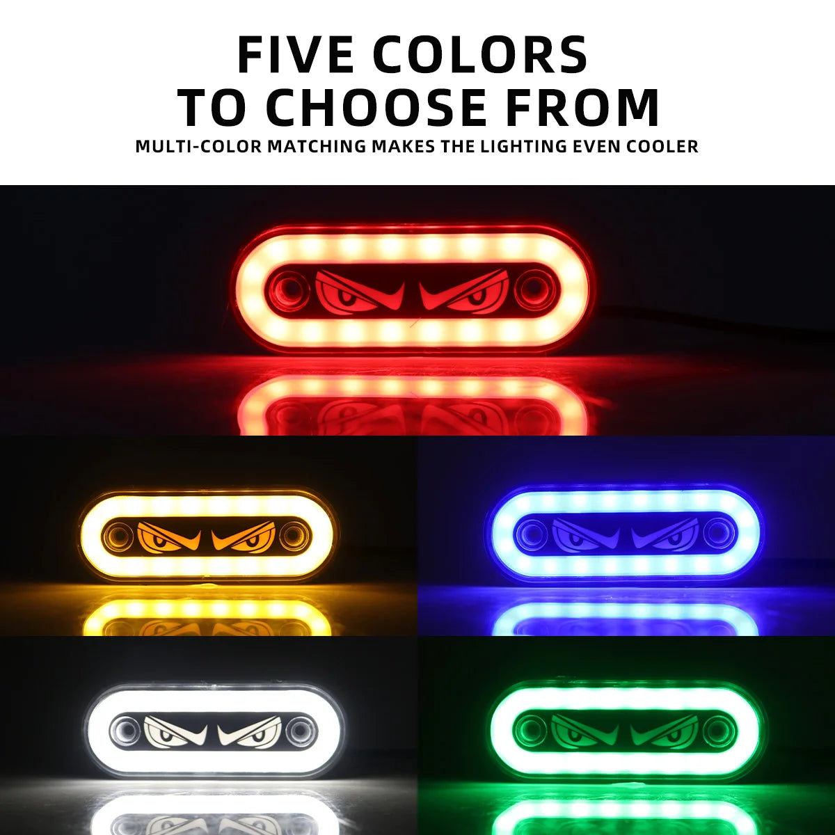 Devil's Eye Truck Edge Light &ndash; Super Bright LED Signal for Trailers