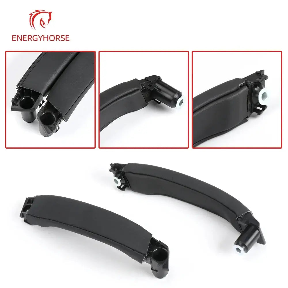 Car Interior Left Right Door Leather Pull Handle Assembly Replacement For Land Rover Discovery Sport 2015-2019 LR076161 LR076162 by InterCyprus Trading Ltd