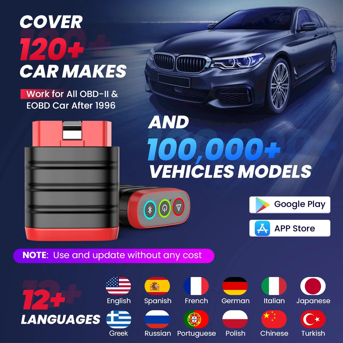 Thinkcar Thinkdiag Mini OBD2 Scanner &ndash; Full System Diagnosis