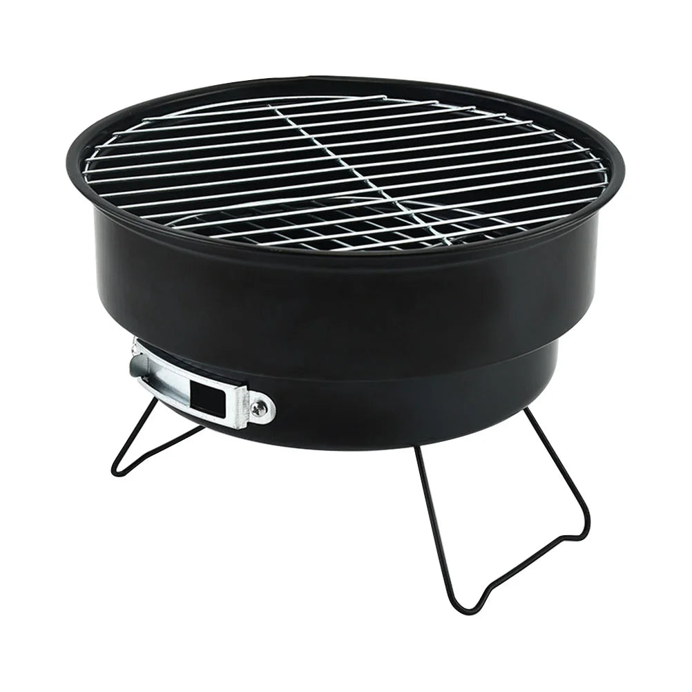 Portable Mini Charcoal Barbecue Grill for Outdoor Camping and Picnics