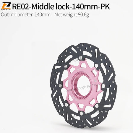 LVZHUN Carbon-Ceramic Brake Discs &ndash; Ultra-light For Shimano RE02-140-PK