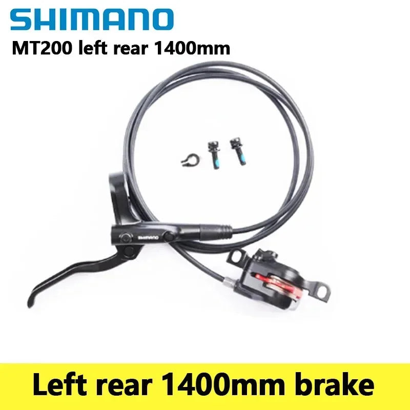 Shimano BR MT200 - Efficient Hydraulic Disc Braking System MT200 left rear 1400