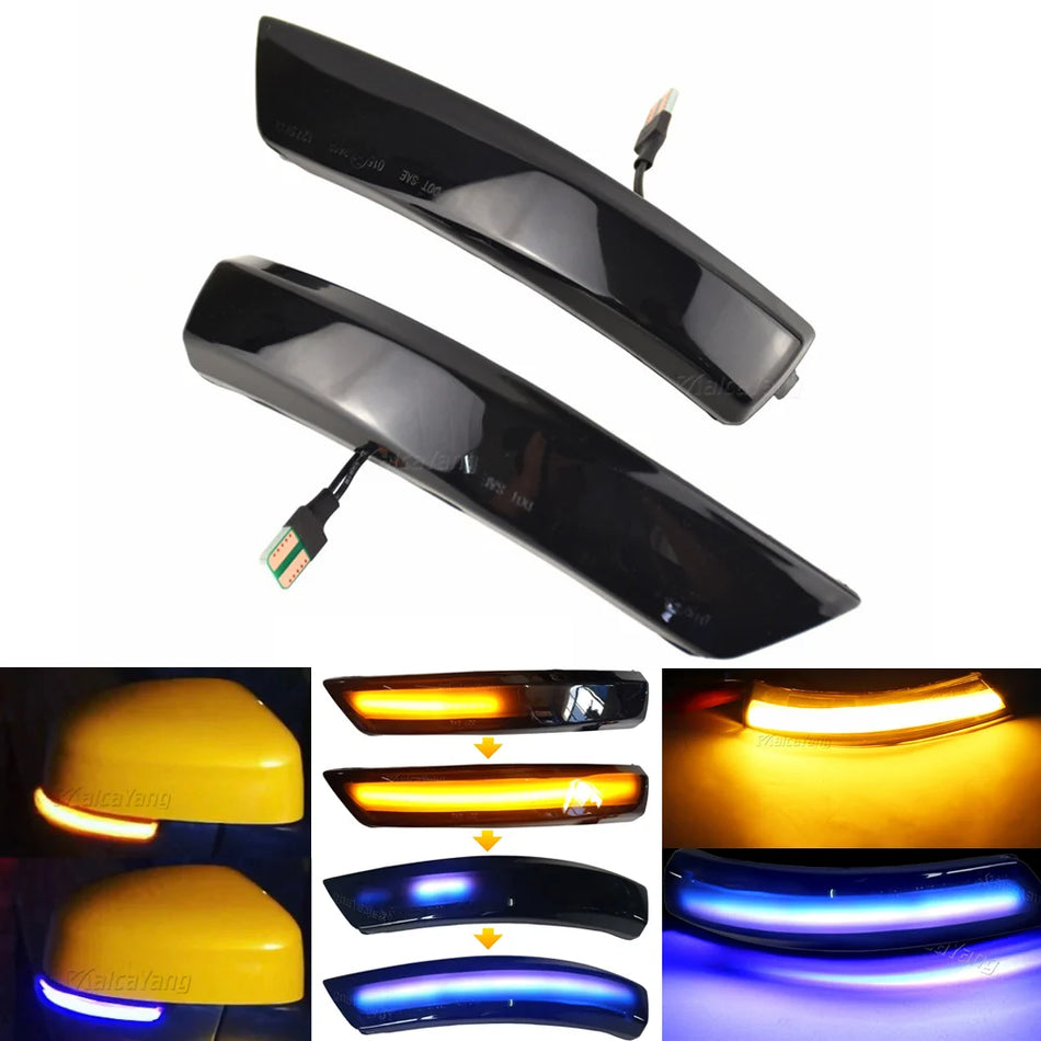 Feux de clignotant à LED séquentiels pour Ford Focus MK2 MK3 Mondeo MK4