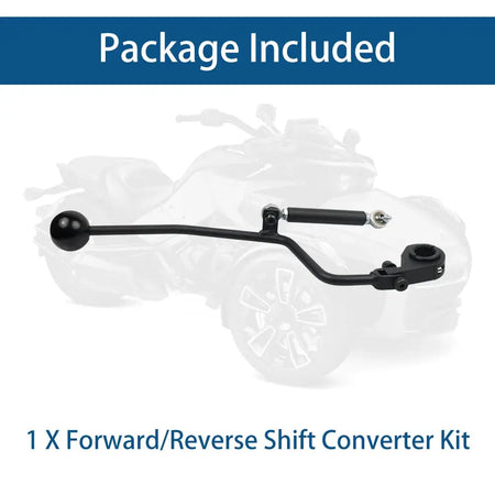 Hand Shifter for Can-Am Ryker 600 900 2019-2025 Models Forward/Reverse Shifter Kit Black Gear Shift Assembly by InterCyprus Trading Ltd