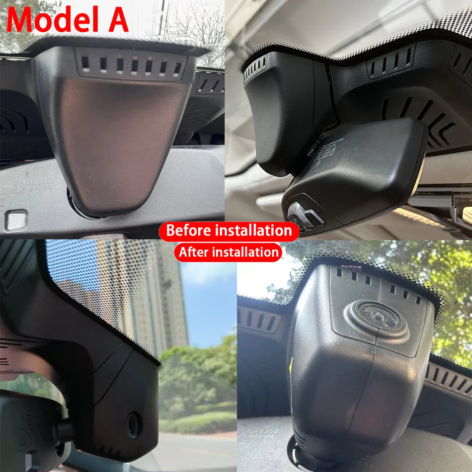 Dash Cam 4K Front and Rear with WiFi for BMW 5/6/7 Series G30/G31/G11/G12 M5 F90 M6 M7