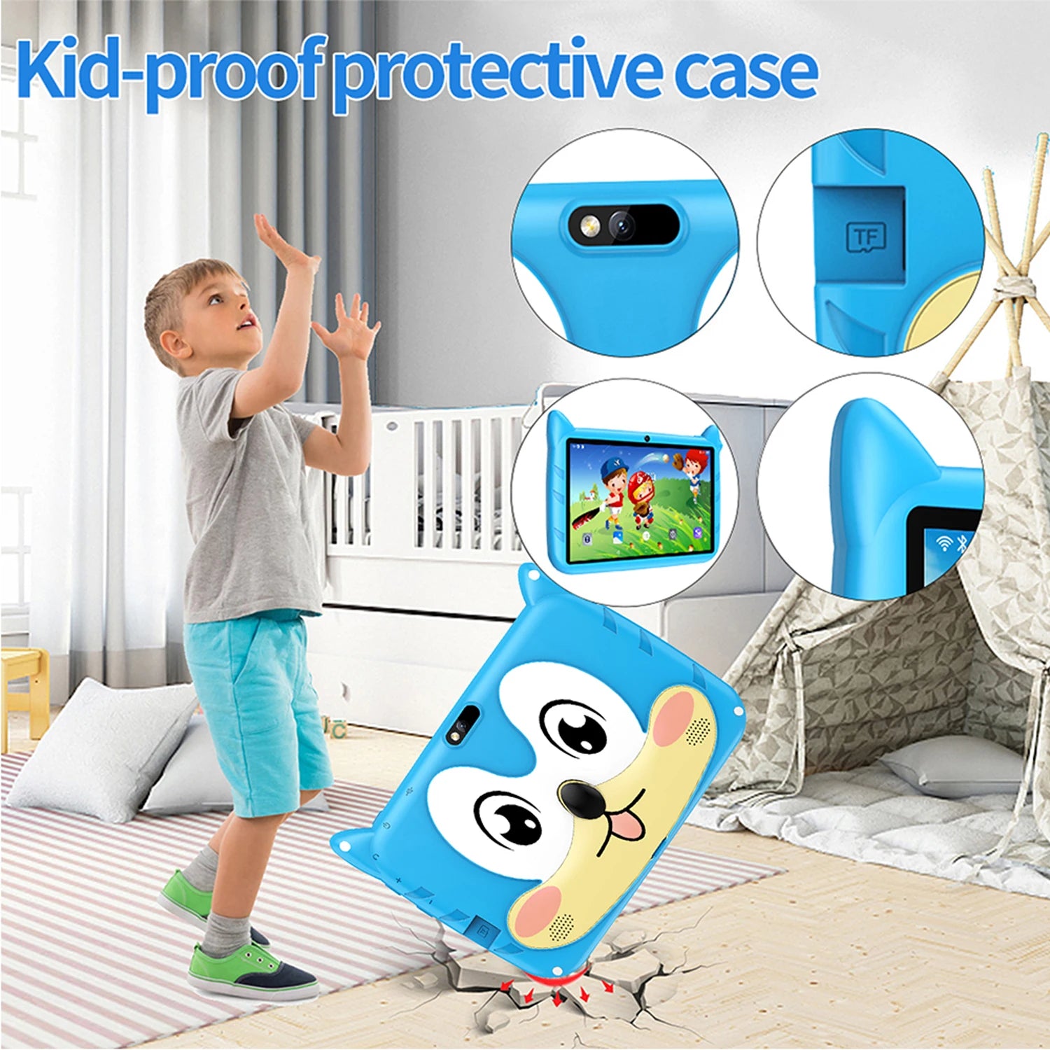 New 7 Inch 5G WiFi Kids Tablet &ndash; Ultra Slim Design Edition