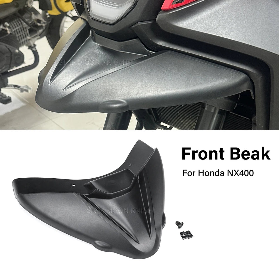 Honda NX400 2024 Spoiler Frontal, Defletor de Asa Frontal, Coberturas e Molduras Ornamentais