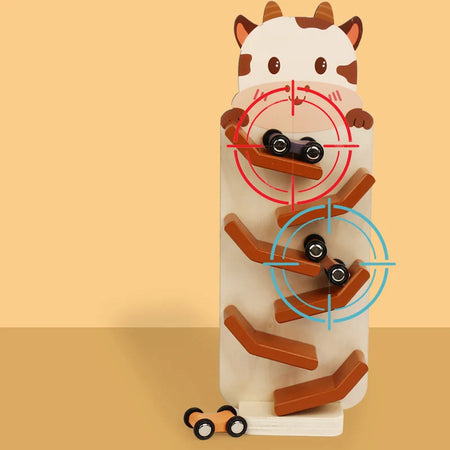 Gliding Car &ndash; Wooden Toy For Hand Eye Coordination