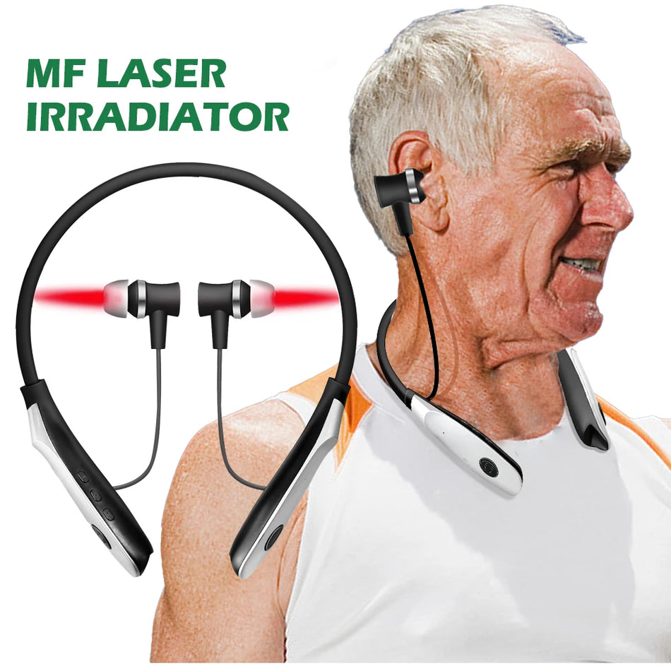 Ερυθρό Φως 650nm LLLT Θεραπεία Αυτιού για Εμβοές και Μέση Ωτίτιδα