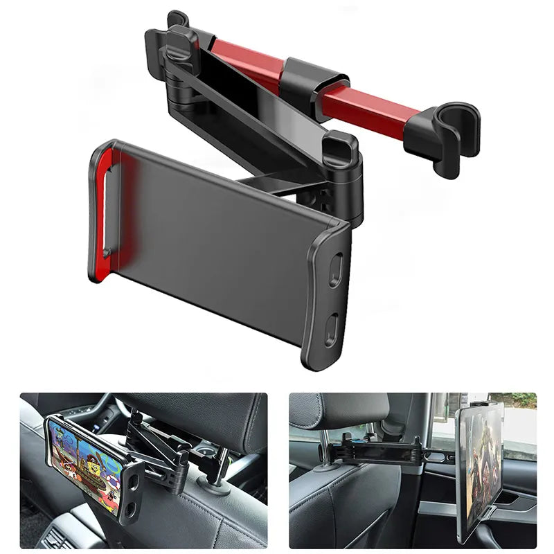 🟠 Universal CAR Back Seat Heacrest Mount Holder για iPad Air 4-11 ίντσες 360 περιστροφή Mini Tablet PC Auto Car Helder