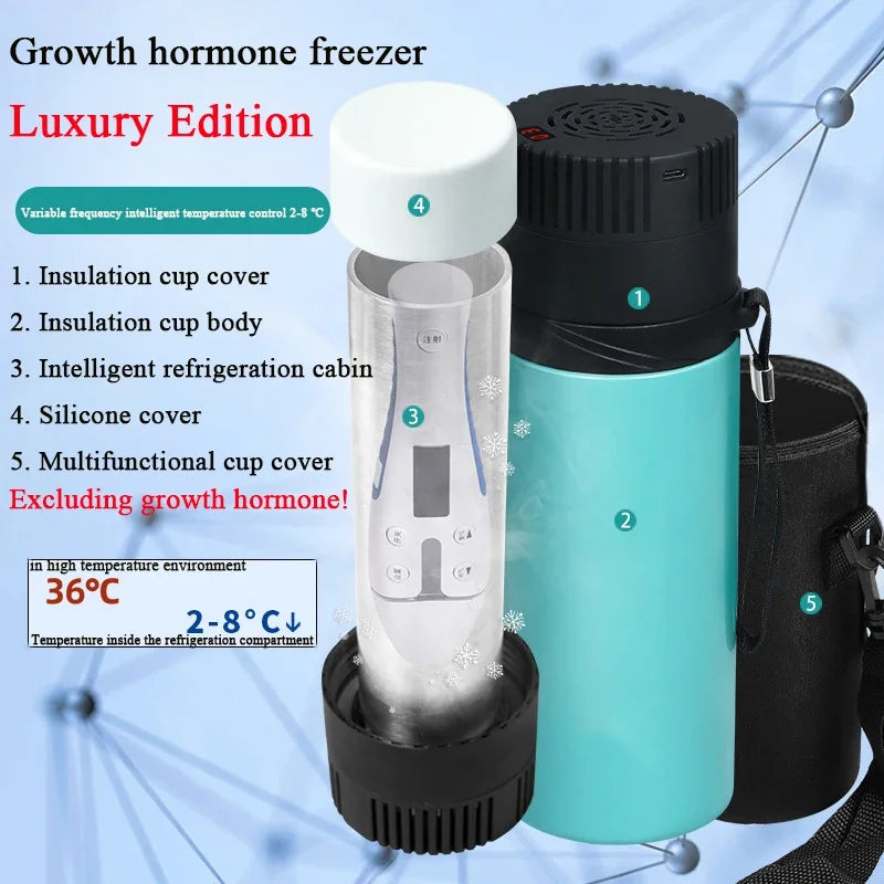 Growth Hormone Insulin Special Cold Box &ndash; Ultra Portable Luxury Edition