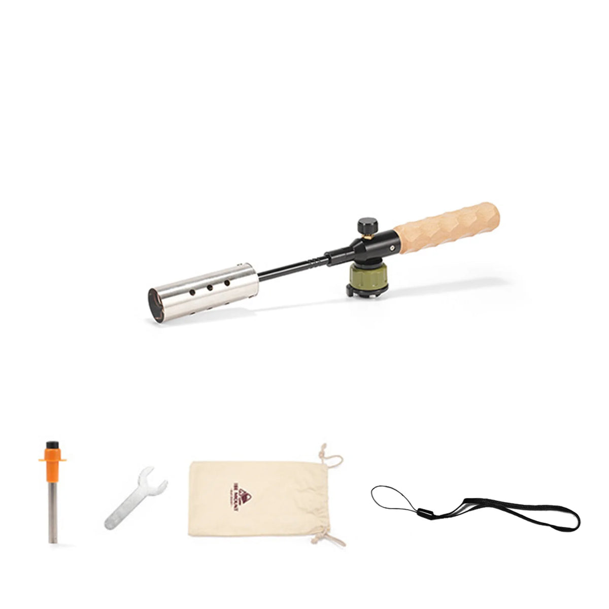 Adjustable Flamethrower for Outdoors - Portable Firepower Short Black