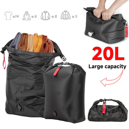 Vacuum Compression Storage Bag Large Capacity &ndash; Space Saver