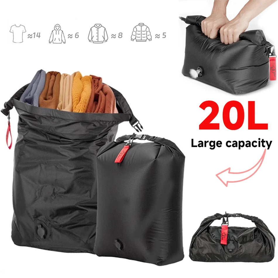 Vacuum Compression Storage Bag Large Capacity &ndash; Space Saver