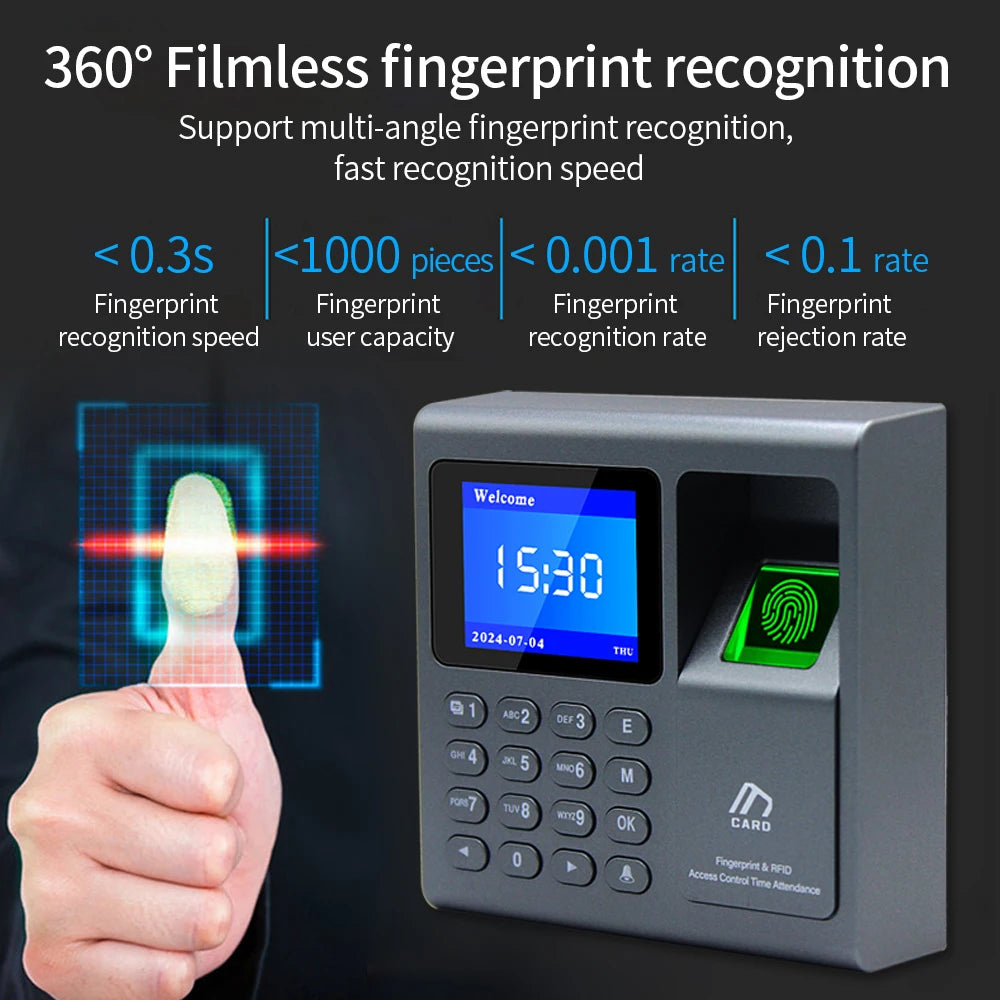 F30 &ndash; High Capacity 1000 Fingerprint And Card Access