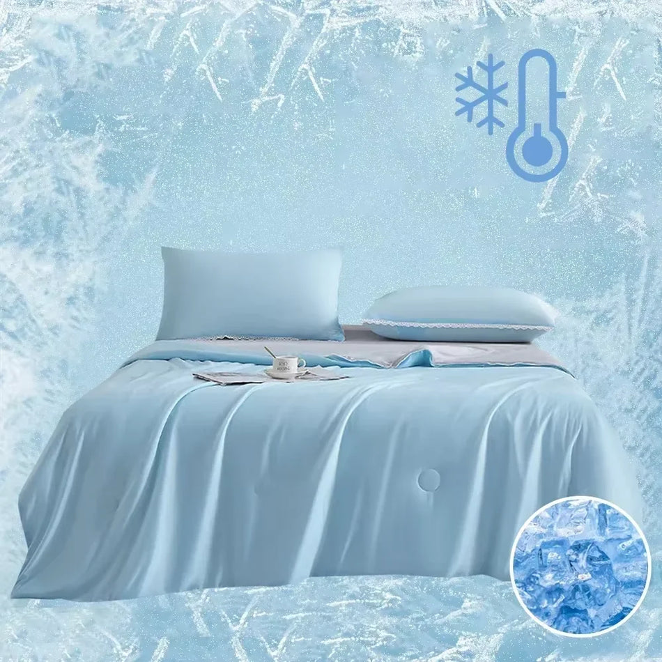 Cool Blanket For Bed - Double Sided Cooling Fabric Today
