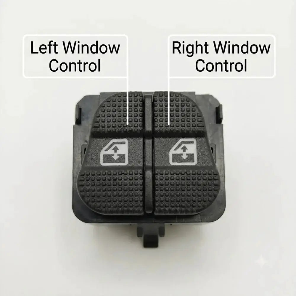 Power Window Master Switch LHD Driver Side for VW Golf Mk3 Jetta Vento by InterCyprus Trading Ltd