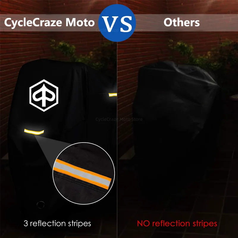 Motorcycle Cover &ndash; UV Weatherproof Dust Rain Shield