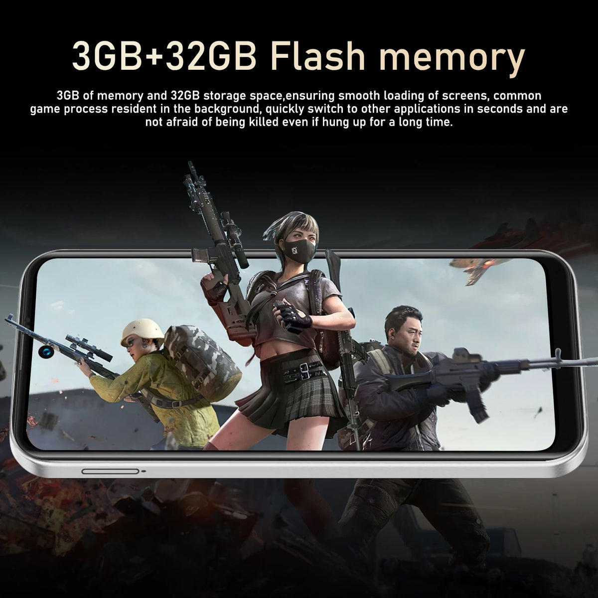 FUFFI 6.56 Inch Smartphone &ndash; Quad Core Performance Plus