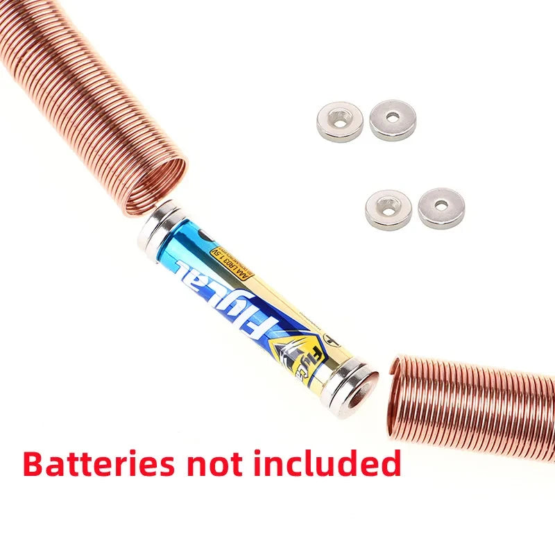 Maglev-tågs vetenskapskit leksak med elektromagnetisk kraft