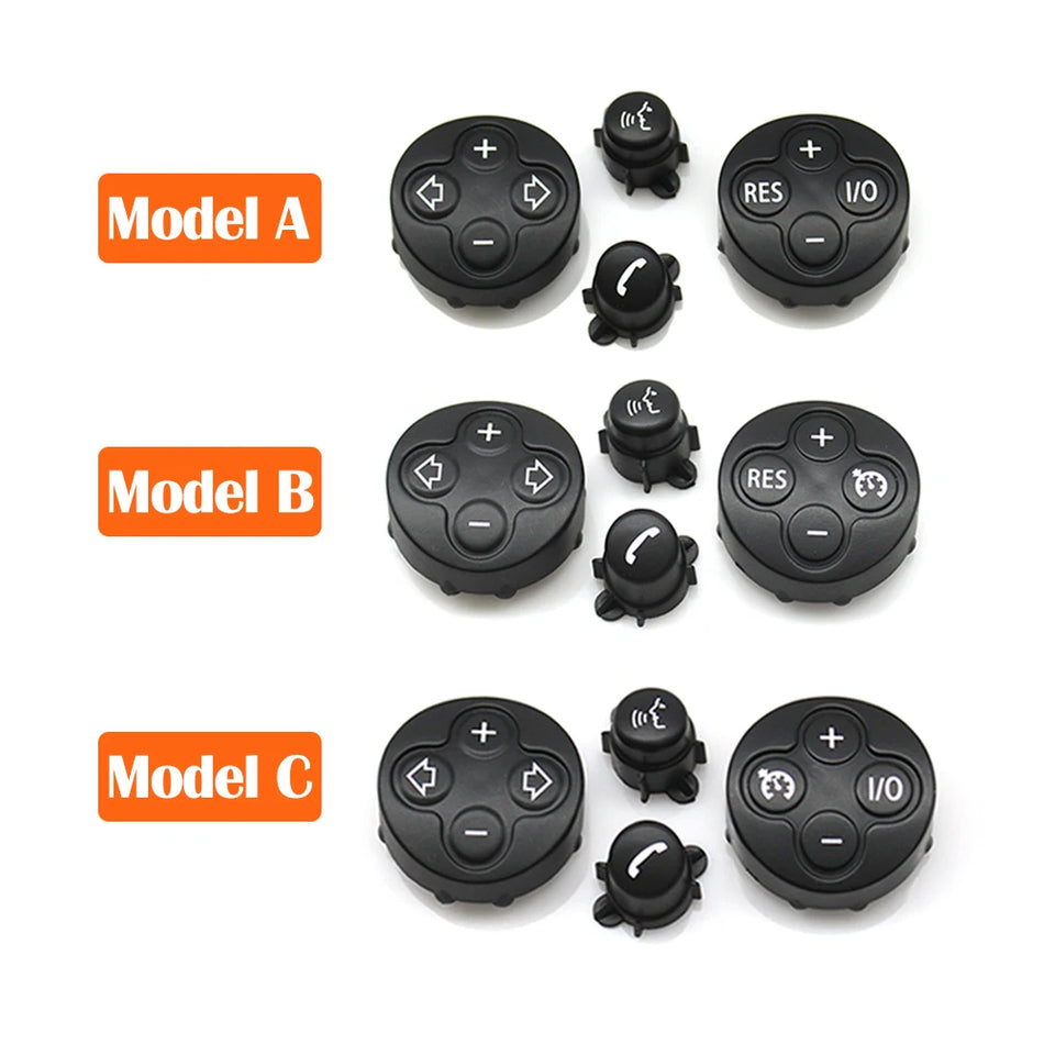 Steering Wheel Button Trim And Volume Cruise Control Cover for BMW Mini Cooper R55-R61