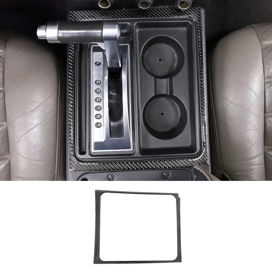 Hummer H2 2003 2007 Měkký Uhlíkový Vláknový Kryt Panelu Řazení