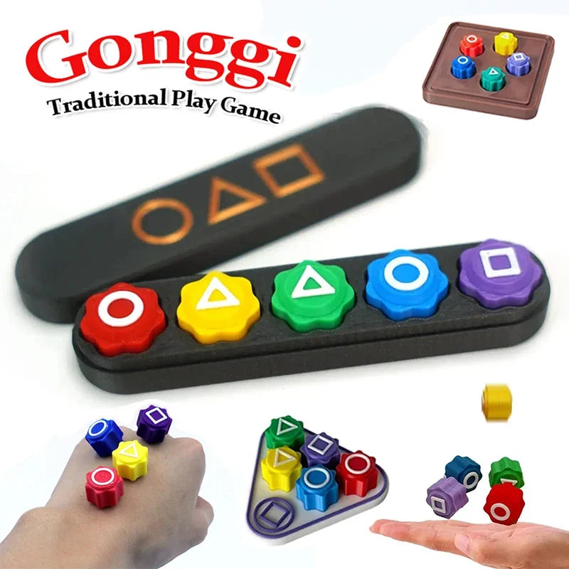 Gonggi Traditional Korean Tossing Game &ndash; Hand Eye Coordination Training Toy