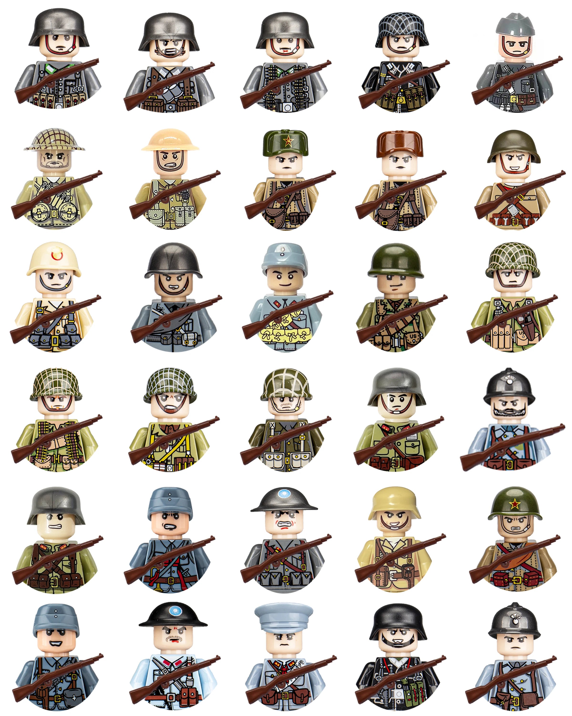 Military Building Blocks &ndash; Compatible With Lego Bricks