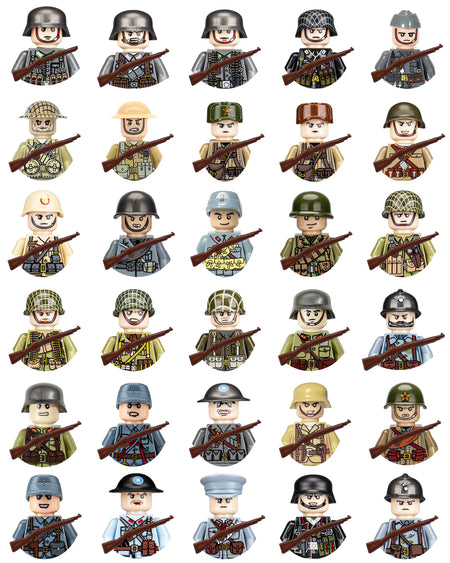 Military Building Blocks &ndash; Compatible With Lego Bricks
