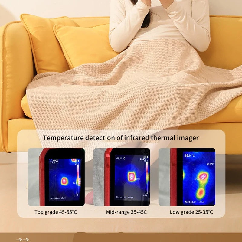 Wearable USB Electric Heated Blanket &ndash; Three Heating Levels