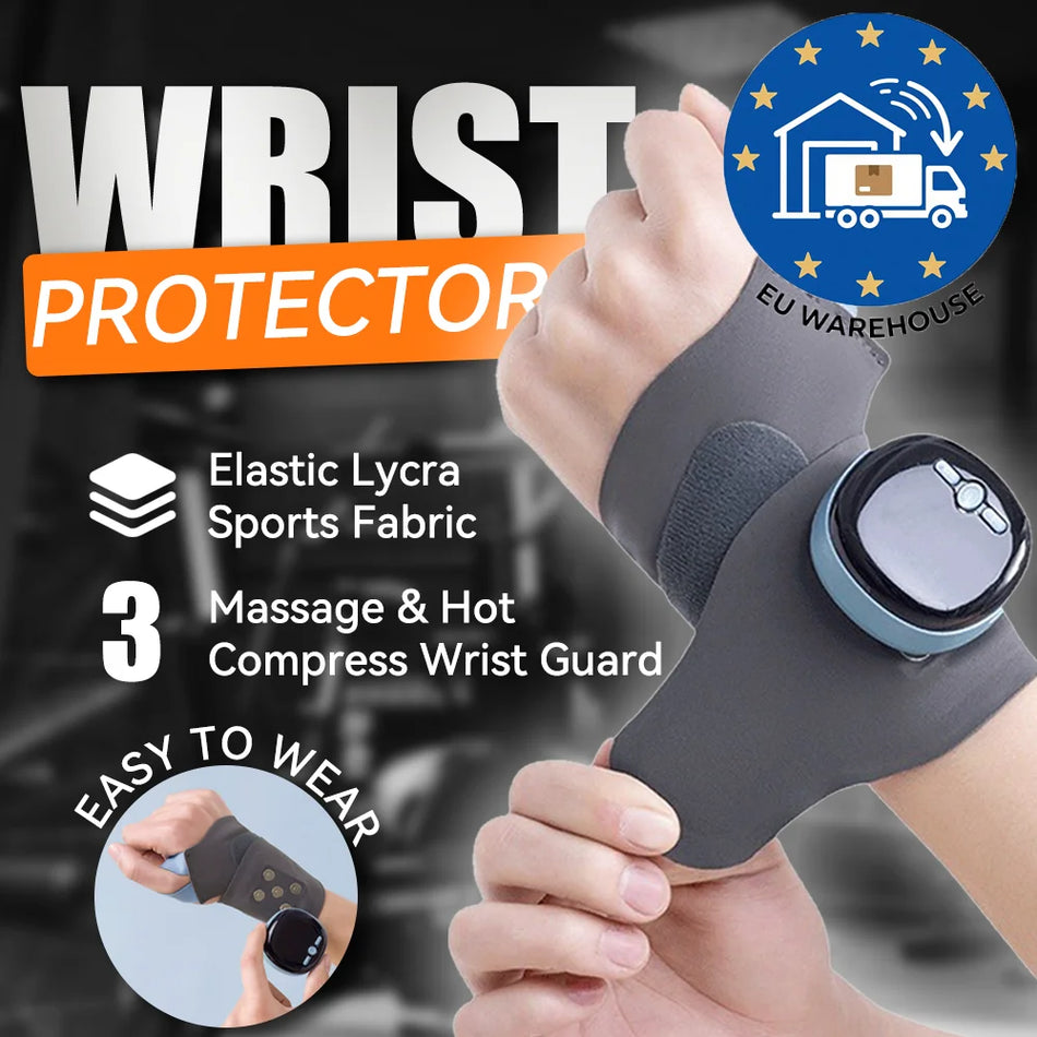 Tendinit Handled EMS Massager Stöd Uppladdningsbar Värme