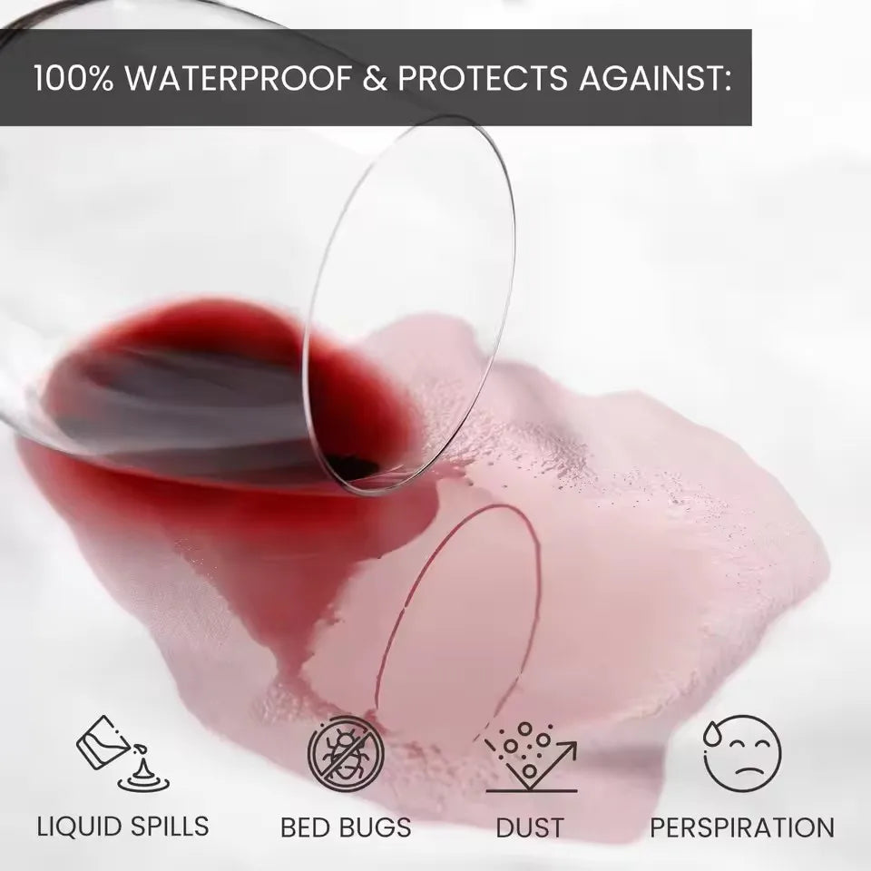 Waterproof Silk Silky Stain Pillowcase &ndash; Luxurious Mulberry Silk Protection