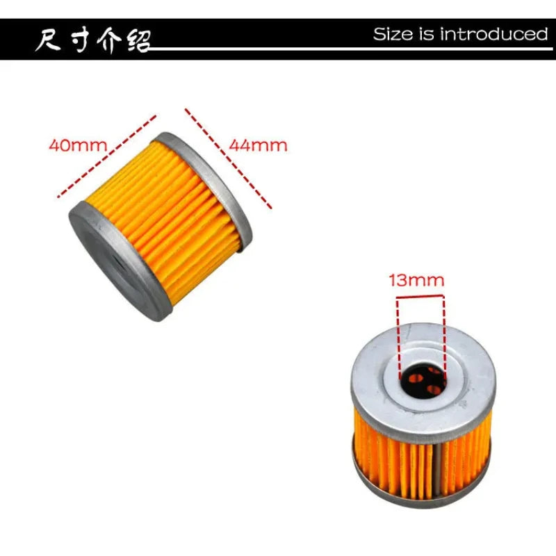 Engine Oil Filter Direct Replacement for Suzuki AN125 AN400 AN150 CS125 DR125 EN125 Aluminum Body