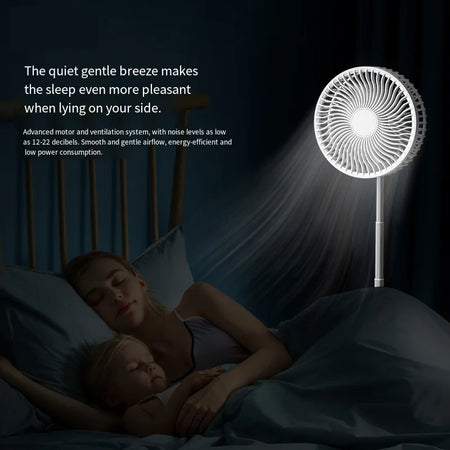 Retractable USB Foldable Mini Fan &ndash; Adjustable High Low