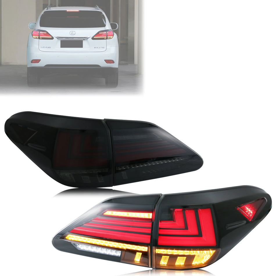 Sestava zadního světla Lexus RX350 RX450H se spouštěcí animací a dynamickým signálem