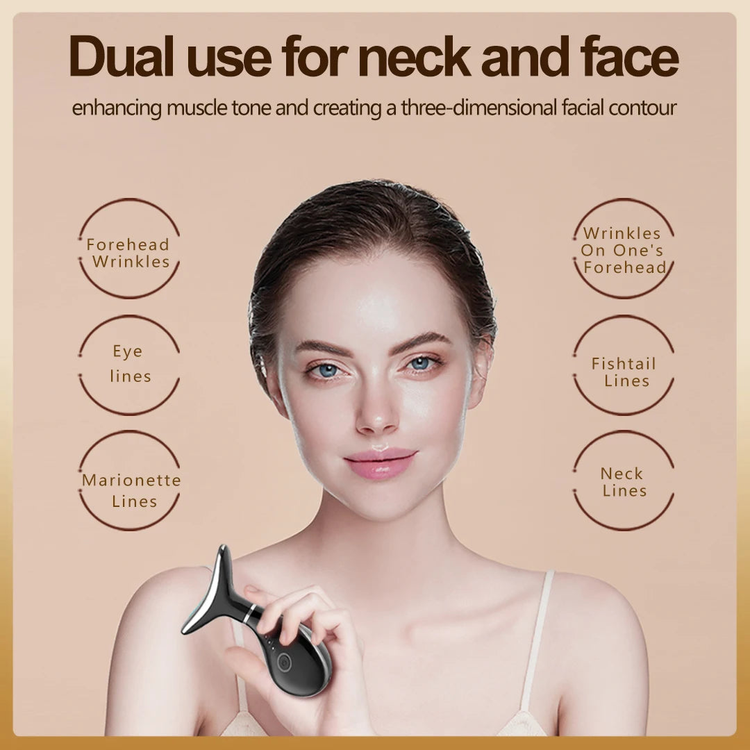 MONAI Neck Facial Lifting Device &ndash; LED Photon Therapy