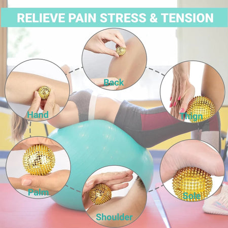 YQQGD Acupressure Rings and Bracelets &ndash; Effective Pain Relief Massage