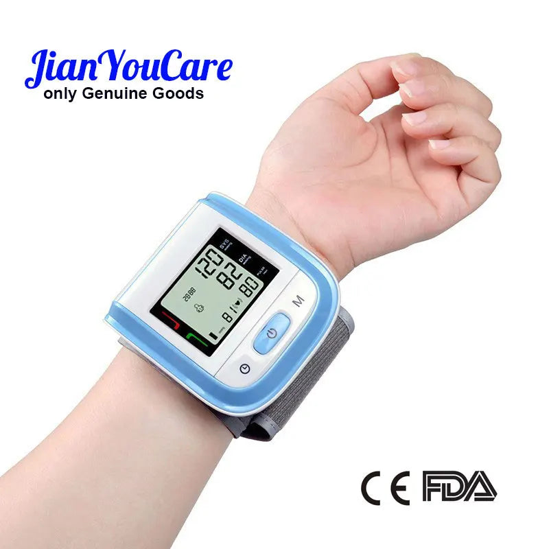 JianYouCare BP-02 Wrist Blood Pressure Monitor &ndash; 99 Memory