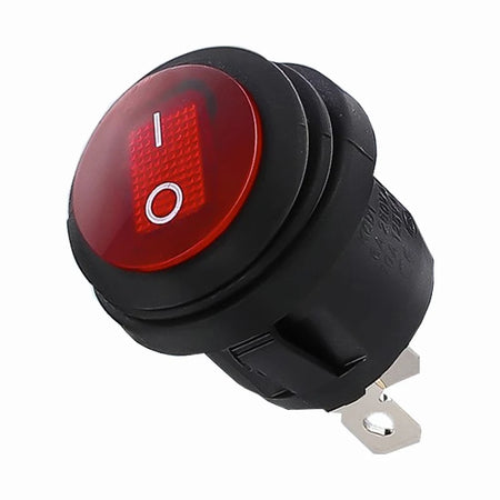 1Pcs On Off SPST Round Waterproof Boat LED Rocker Switch &ndash; Reliable Power Control