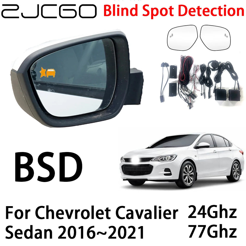 Система за предупреждение с радар за откриване на мъртва точка с двойни радари на задната броня за Chevrolet Cavalier 2016-2021