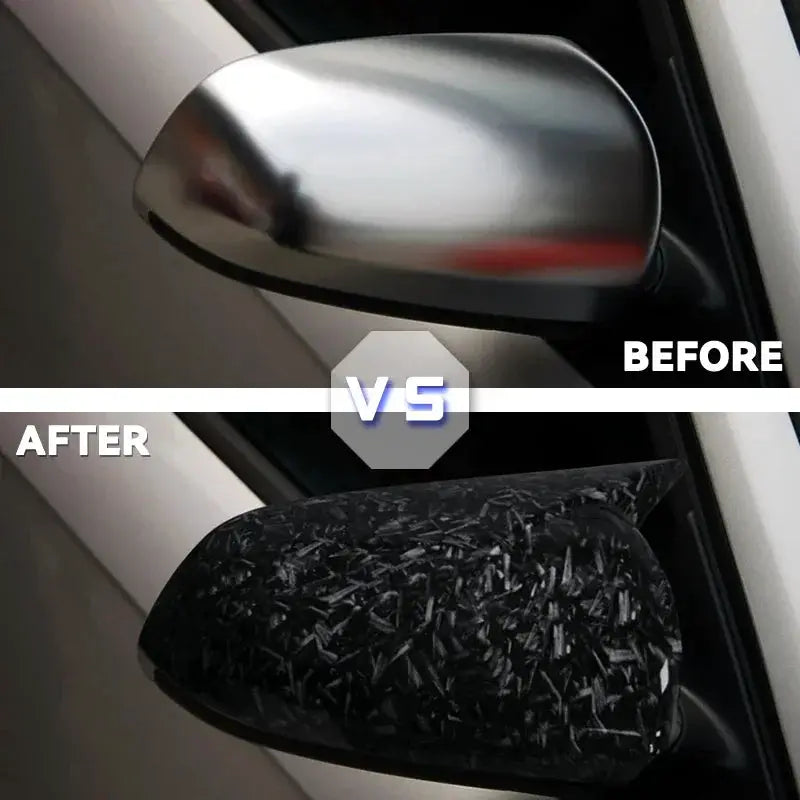 For Audi A3 S3 8P 05-08 A4 S4 B6 B7 8E 8H A6 S6 C6 4F Carbon Fiber Rearview Mirror Cap Wing Side Mirror Cover Sticking by InterCyprus Trading Ltd