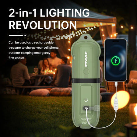 CrownQu B30 &ndash; Versatile 2-in-1 LED Lamp